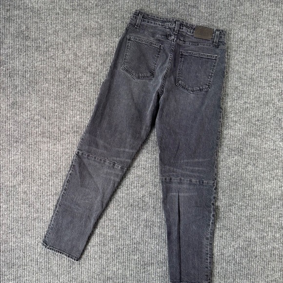 CLOSED Womens 27 Slim Jeans Black Wash Denim Made in Italy Minimalist Streetwear - Picture 5 of 11